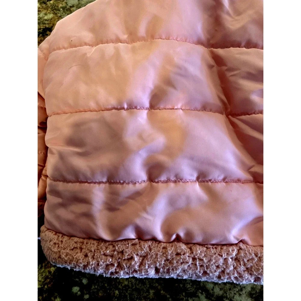 Mac Studio Kids. Size 12m. Pink Puffy Coat. Zipper. Girls. Excellent Condition.